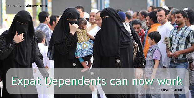 Expat Dependents Can Now Work without transferring their Sponsorship