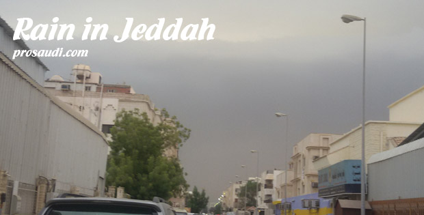 Rain in Jeddah